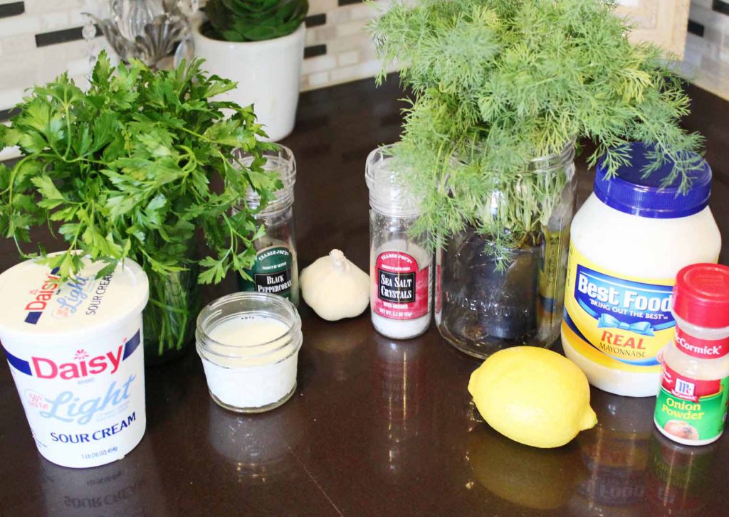 A cast of ranch dressing characters. The understudy is thousand island.
