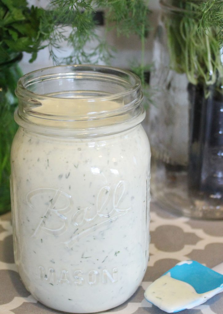 Beautiful dressing. Let's eat you now.