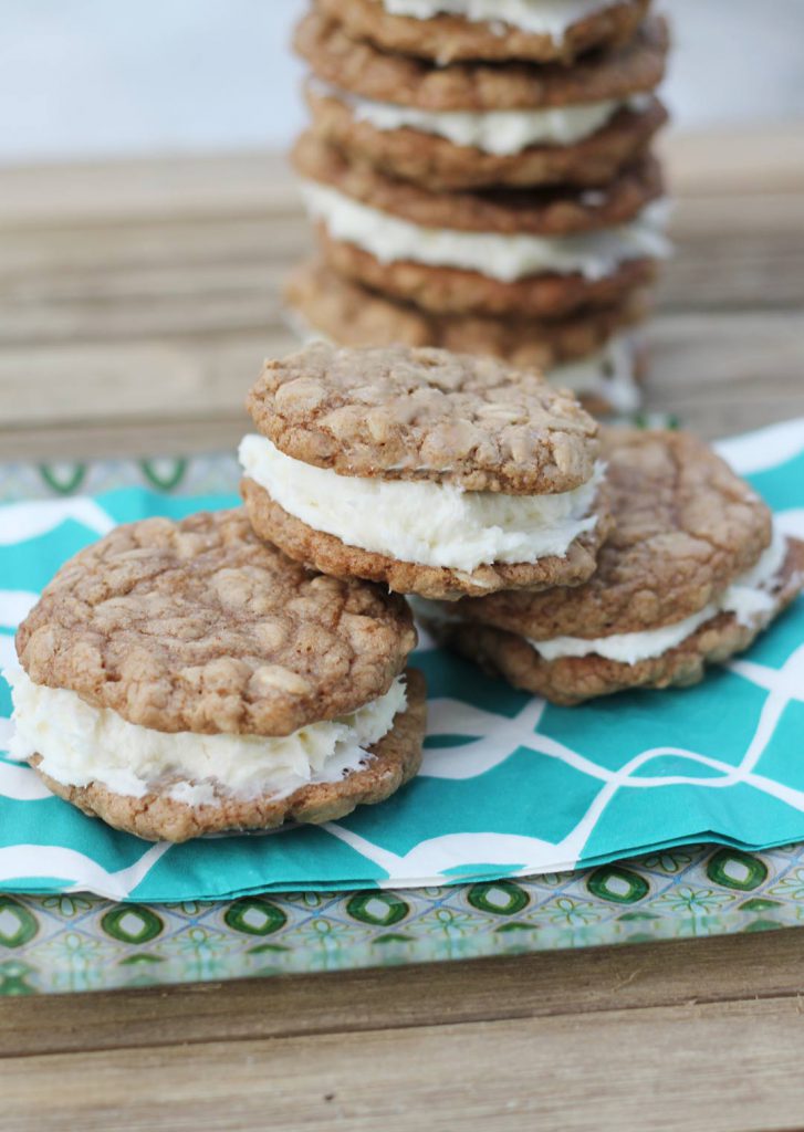 A tower of cookies. If I were Rapunzel I wouldn't mind being locked in an oatmeal cookie tower. 