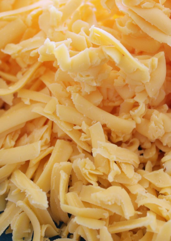 Shredded Cheddar Cheese. Is there a more tempting or glorious sight? Why you gotta be so delicious?