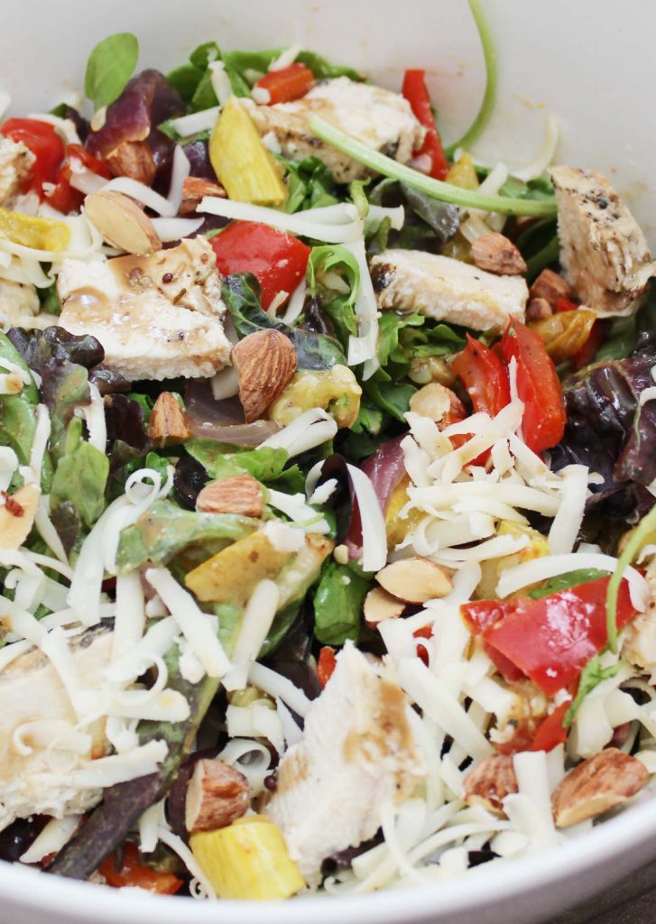 This salad will make you want to eat the whole bowl.