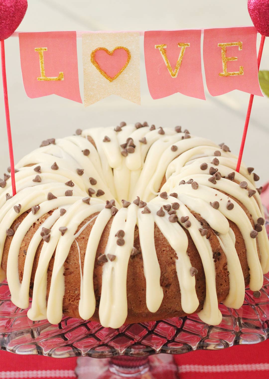 Chocolate Chocolate Chip Nothing Bundt Cake Copycat