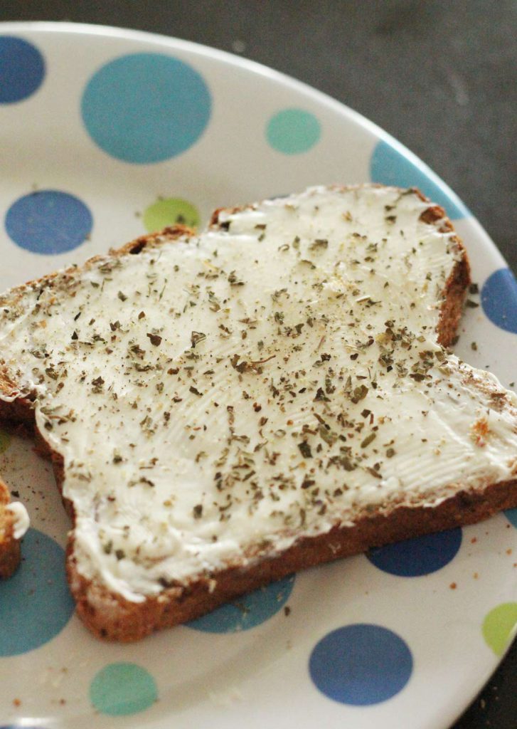 Cream Cheese is a great addition to a grilled cheese because it becomes very soft and saucy. 