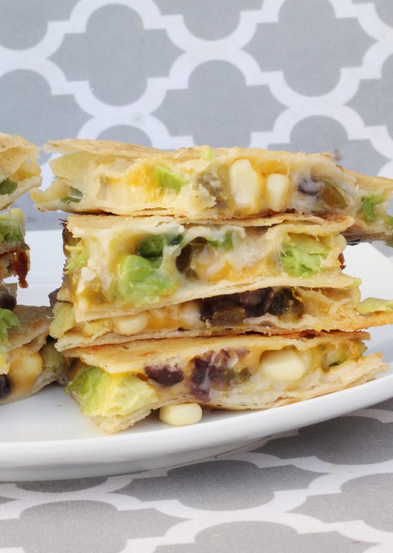 Veggie Quesadillas with Chipotle Ranch Gutsy Gluten Free Gal