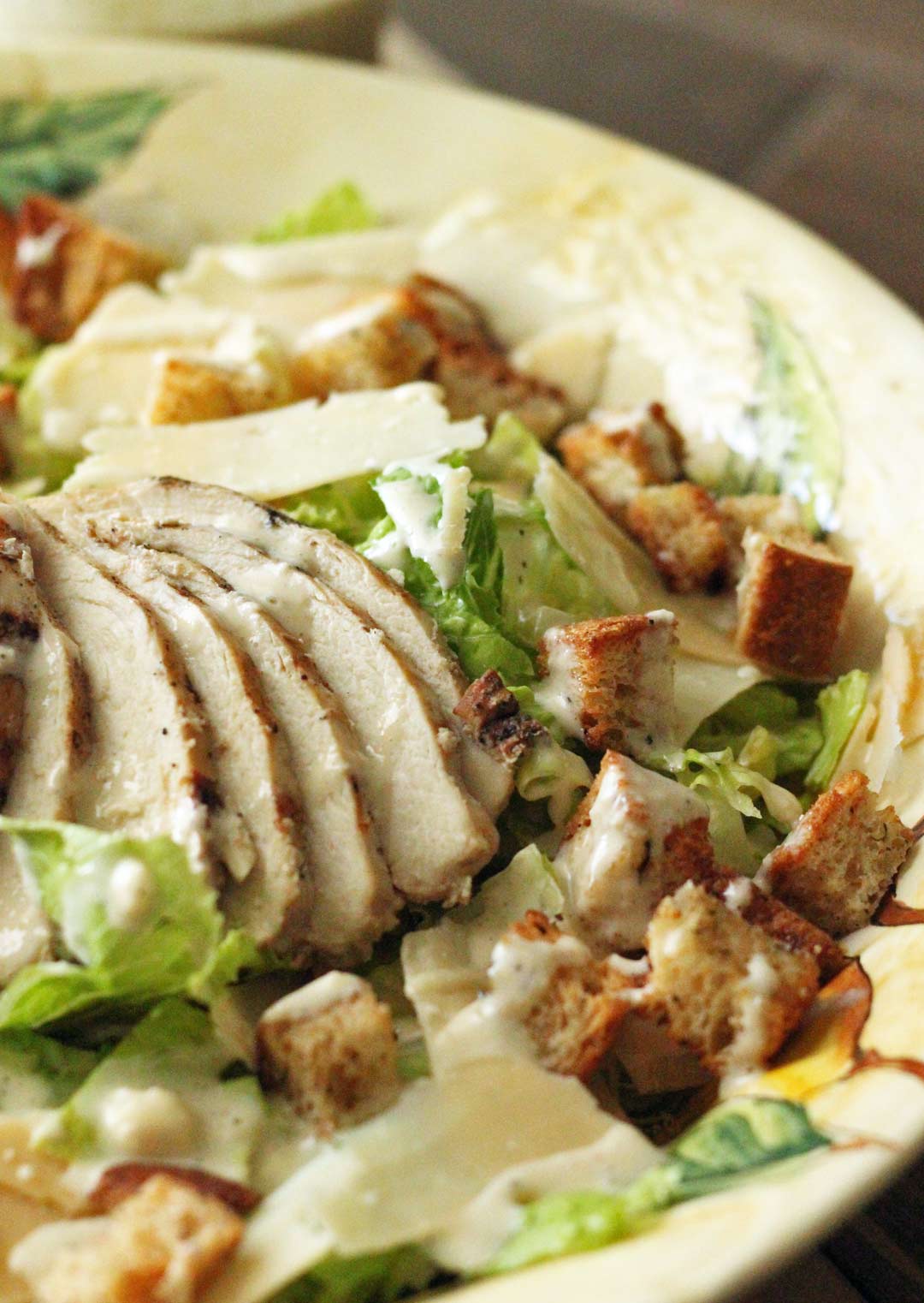 Gluten Free Caesar Salad with Herb Croutons Gutsy Gluten Free Gal